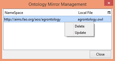 the ontology mirror