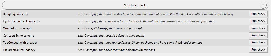 structural checks