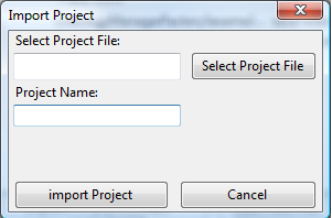 Import a Project