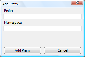 add prefix panel